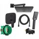 Hansgrohe Talis E ugradbena slavina za kadu crna + 4 ostala proizvoda