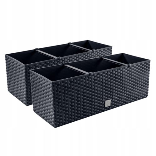  Pafen teglica za cvijeće 51,5 cm x 19,5 x 18,5 cm plastična antracit