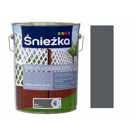 Akrilna boja Snježka Grafit 5 l