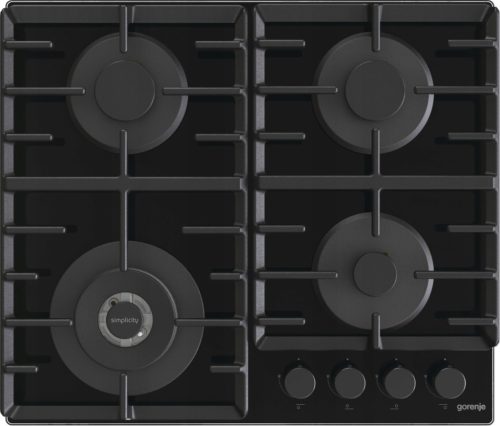  Gorenje GTW642SYB plinska ploča za kuhanje 60cm crno staklo