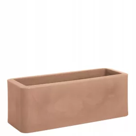    Nicola saksija 50 cm x 20 x 18 cm, plastika, nijanse smeđe i bež