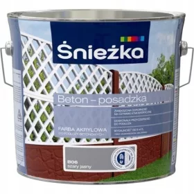 Akrilna boja za beton Snowflake svijetlo siva 5 l
