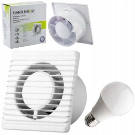   airRoxy kupaonski ventilator VENTILATOR 100 SA SENZOROM VLAGE 100 mm