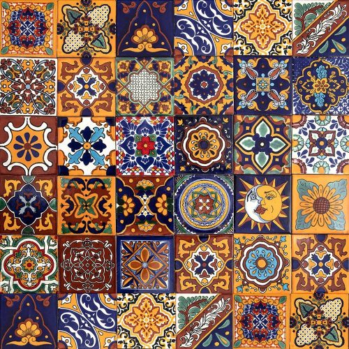 Pločice za zid Kitchen Patchwork Girasol 10x10 cm 30 kom - Meksički dizajn