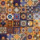 Pločice za zid Kitchen Patchwork Girasol 10x10 cm 30 kom - Meksički dizajn