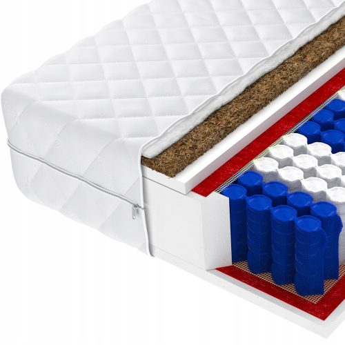 Madrac s džepićastim oprugama FDM Pocket T25 Kokos 120 x 200 x 17 cm H3