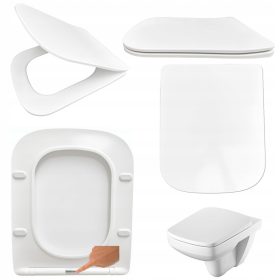 WC daska Perfecto Quattro, bijeli duroplast