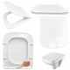 WC daska Perfecto Quattro, bijeli duroplast