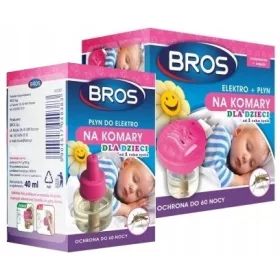   Elektrokomarac za djecu Bros 60 noćenja + 2 tekućine za zaštitu od komaraca