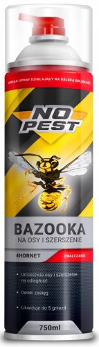  No Pest Bazooka sprej za ose i stršljene 750 ml