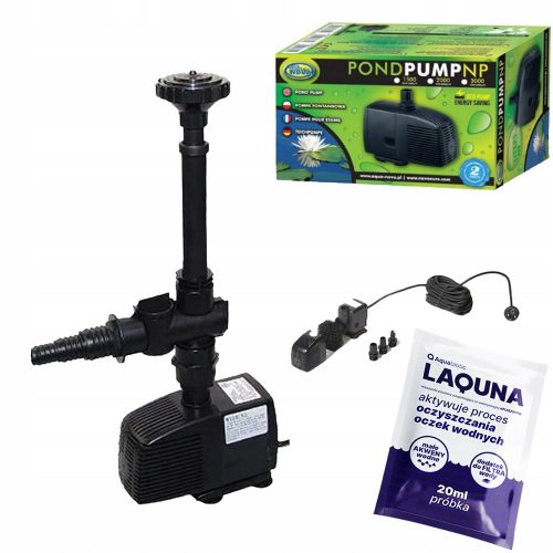 NovaFontana NP-3000 ECO pumpa 70 W 3000 l/h za fontane NovaFontana NP-3000 ECO pumpa je idealna za fontane i manje vodopade. Ova pumpa nudi glatku regulaciju iz