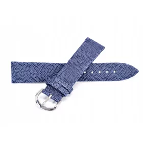 Pojas za sat 18MM PLAVA kožna jakna