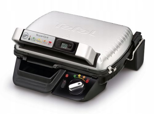 Električni roštilj TEFAL SuperGrill Timer GC451B12 Crni 2000 W