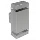 SuperLED Fasadna Vanjska Zidna Lampa, Siva i Srebrna, GU10 35 W