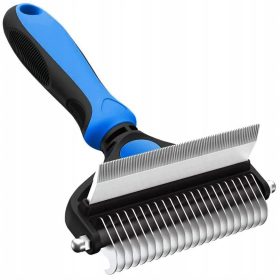    TRIMER + dvostrani mat češalj uklanja dlake mrtvih pasa Tz1d