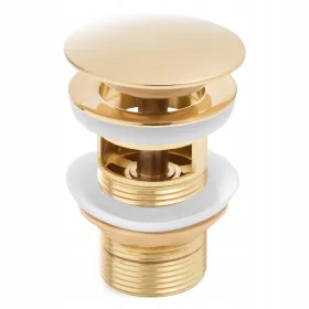 Klik-Klak utikač za umivaonik Yoka Home BK.POP-14-ZP-GLD