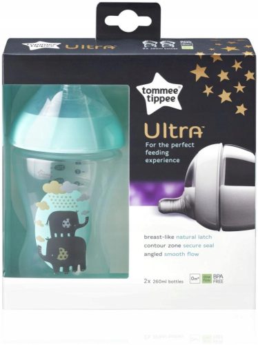 Tommee Tippee Ultra Bočica 2x260ml mint
