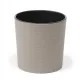 Lamela saksija 30 cm x 30 x 30 cm promjer 30 cm plastične nijanse sive i srebrne