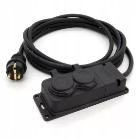  ELS Elektrotechnika trakasti produžni kabel 2 m, 2 kom