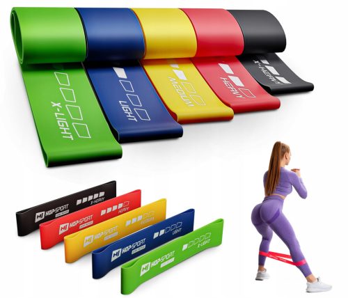  Hop-Sport traka za vježbanje 2,5-18 kg 5 kom.