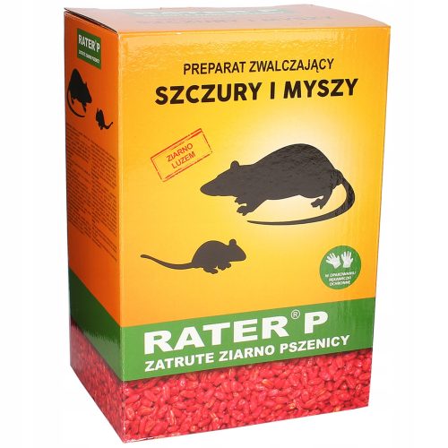 Kontrola štakora i miševa - Snažan Otrov za Miševe i Štakore RATER P 1kg