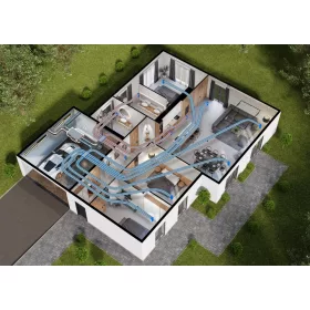 Projekt mehaničke ventilacije - rekuperacija