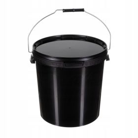 Okrugla plastična kanta s poklopcem, kapaciteta 20 litara