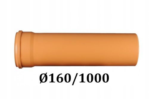 PVC KANALIZACIJSKA CIJEV Ø160 KANALIZACIJA 160/1000