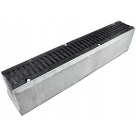   Betonska kanalska odvodna rešetka od lijevanog željeza H210 D400