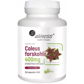   Coleus forskohlii 10% 400mg - 100 kapsula za potporu metabolizma i mršavljenja