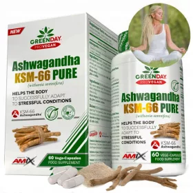   Ashwagandha Amix GreenDay – Suplement za Smanjenje Stresa i Povećanje Energije