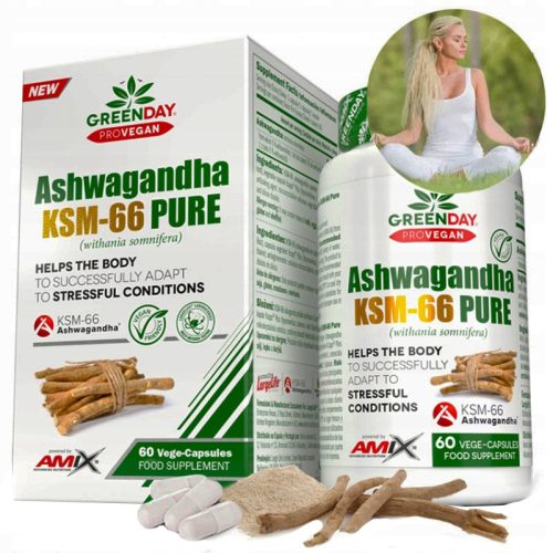 Ashwagandha Amix GreenDay – Suplement za Smanjenje Stresa i Povećanje Energije