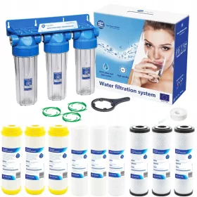   Aquafilter FHPRCL34-B-TRIPLE Postrojenje za Pročišćavanje Vode s 3 stupnja filtracije