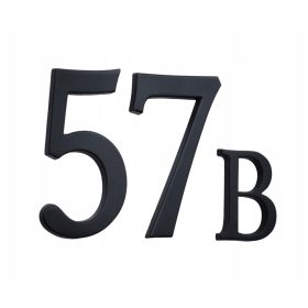 PRESTIGE 5G kućni broj, aluminijski grafit, 19 cm