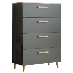  Matkam Oslo komoda 80 x 40 x 112 cm antracit mat