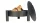  Garden Fire Pit 70cm Grill Fire Pit + poklopac