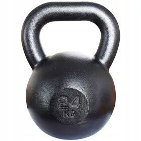  Kettlebelle Kawmet 24 kg crna