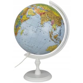    Globus 320mm SVJETLJENI 2u1 BIJELO STOPALO DRVO, + aplikacija, bijelo bijelo