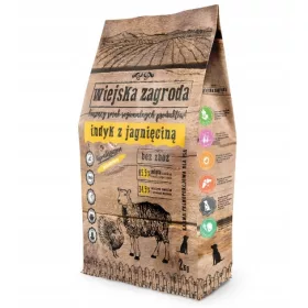  Wiejska Zagroda Suha hrana za pse puretina 2kg + gratis