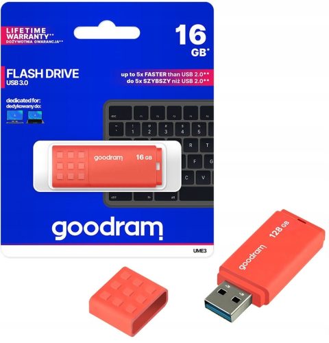 Goodram UME3 32 GB USB 3.0 Narančasti Pendrive