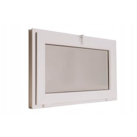Prozor za komercijalnu upotrebu 100x80 cm bijeli