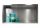 Balneo Wall-Box One OBIN3 polica za ugradnju 30 x 60 x 7 cm srebrna