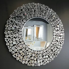  Bellacasa zidno ogledalo krug 900 x 900 mm