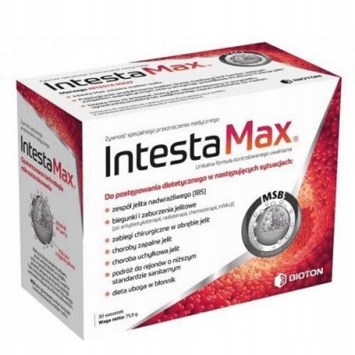 Dodatak prehrani Intesta Max za sindrom iritabilnog crijeva (IBS), enteritis - 30 vrećica