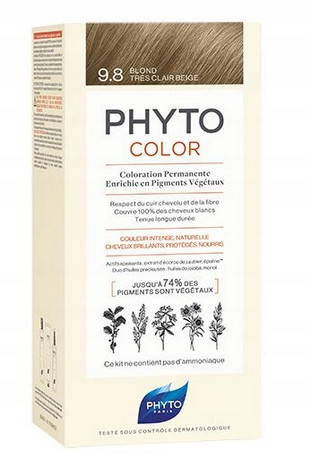 Komplet za bojenje kose PHYTOCOLOR s biljnim pigmentima i njegujućim uljima