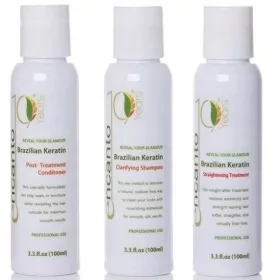 ENCANTO DO BRASIL Keratinski set za ravnanje kose 3x100ml