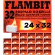 Briketi, drveni ugljen za roštiljanje - Rozpałka Flambit 0,3 kg