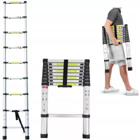 DayPlus ljestve 2,6 m aluminijske 9 do 150 kg