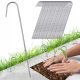 Metalne igle za agrotekstil - Kotve za poljoprivrednu mrežu, 100 kom