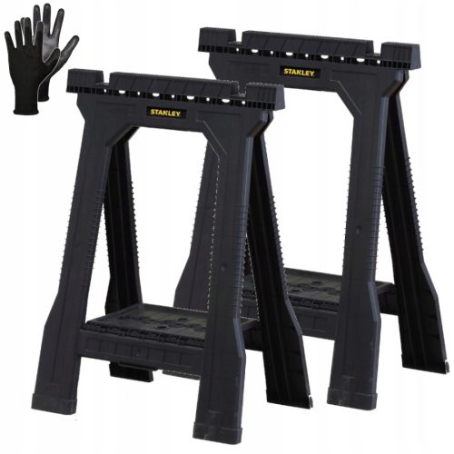 STANLEY STST1-70355 Stojak Kobyłka Junior Zestaw + Gratis Rękavice Robocze

STANLEY STST1-70355 stojak kobyłka junior zestaw je idealan dodatak za svakog majstora. Set od 2 komada postolja omogućava s
